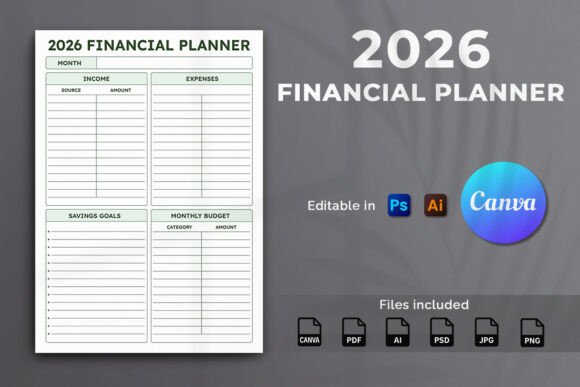2026 Financial Planner Template: Your Key to Smarter Money Management