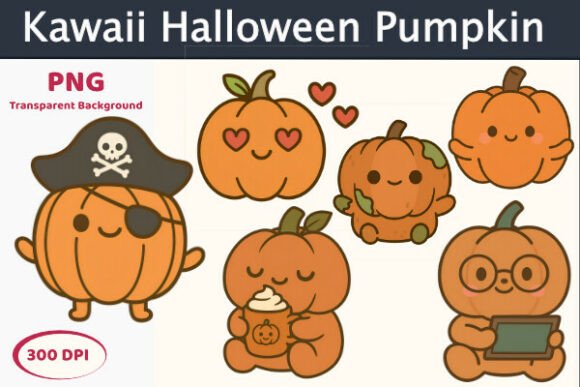 Discover the Halloween Pumpkin Friends Clipart PNG: A Spooky Delight for All