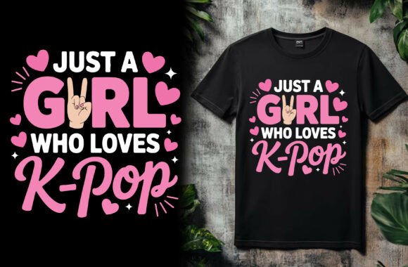 Just a Girl Who Loves K-pop T-Shirt Design: A Complete Guide