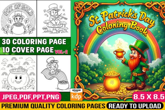 St. Patrick’s Day Coloring Page for Kids: A Creative Resource for All Ages