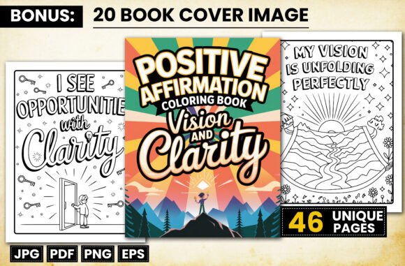 Unleash Creativity with Positive Affirmation Kids Coloring Book