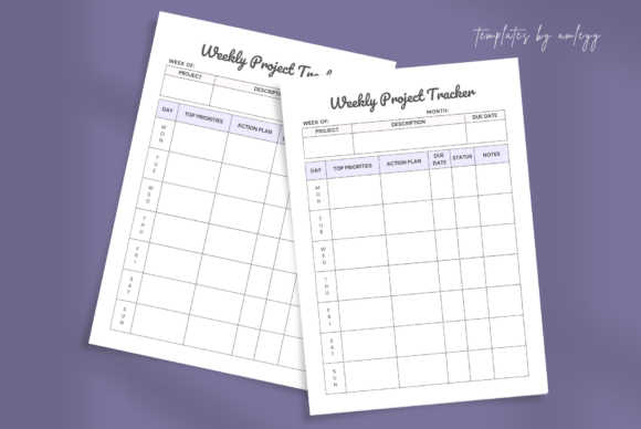 Weekly Project Tracker Canva Template: A Practical Tool for Productivity